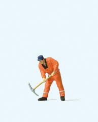 Preiser ouvrier au travail
