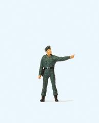 Preiser officier en uniforme
