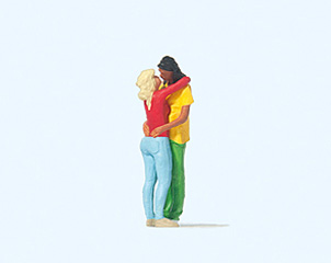 Preiser Couple s embrassant