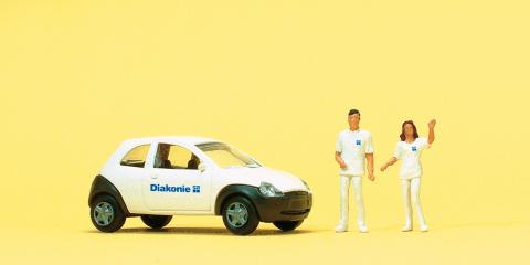 Preiser personnel m&eacute;dical + voiture