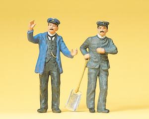 Preiser mecanicien et chauffeur