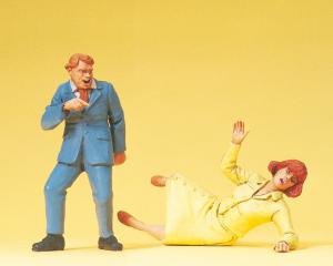 Preiser sc&egrave;ne de m&eacute;nage