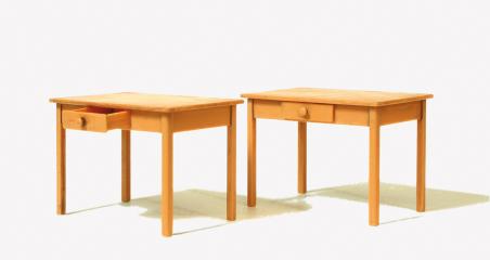 Preiser tables, 2 pi&egrave;ces