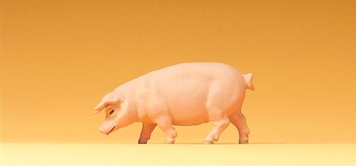 Preiser cochon debout