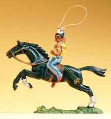 Preiser indien &agrave; cheval