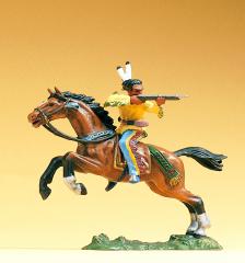Preiser indien &agrave; cheval