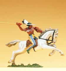 Preiser indien &agrave; cheval