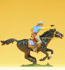 Preiser cow boy &agrave; cheval