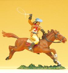 Preiser cow boy &agrave; cheval