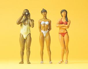Preiser photographes et baigneurs