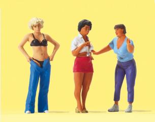Preiser femmes au camping