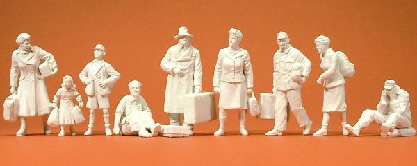 Preiser figurines apr&egrave;s guerre