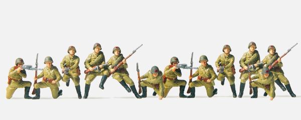 Preiser infanterie arm&eacute;e URSS