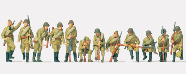 Preiser infanterie arm&eacute;e URSS