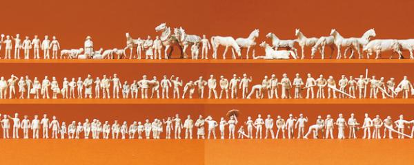 Preiser figurines &agrave; peindre (160)