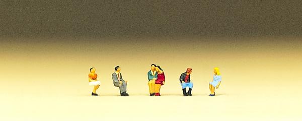 Preiser personnages assis