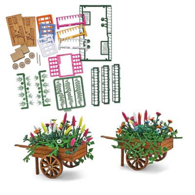 Busch Charrettes fleuries kit