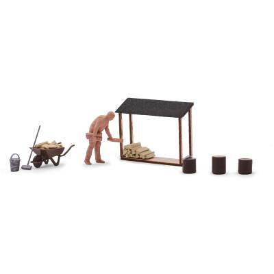 Busch Stocker du bois kit