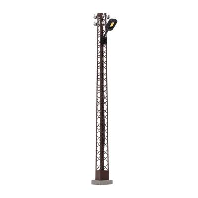 Busch Lampadaire rouill&eacute; carr&eacute; 105mm