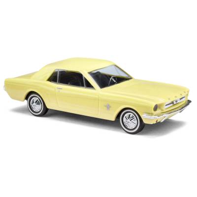 Busch Ford mustang coup&eacute; jaune
