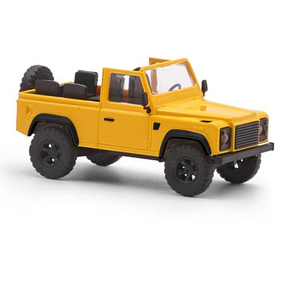 Busch Land Rover 90 ouvert jaune