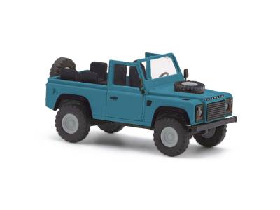 Busch Land rover 90 bleu