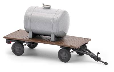 Busch Remorque plateau + citerne