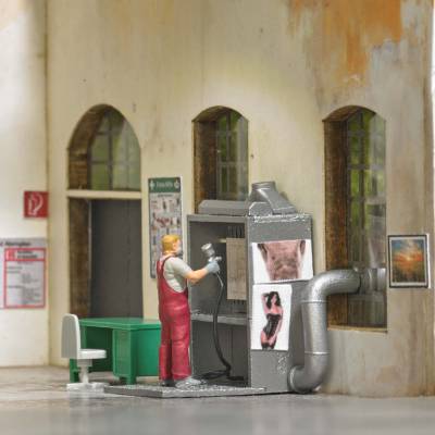 Busch AS peintre avec cabine