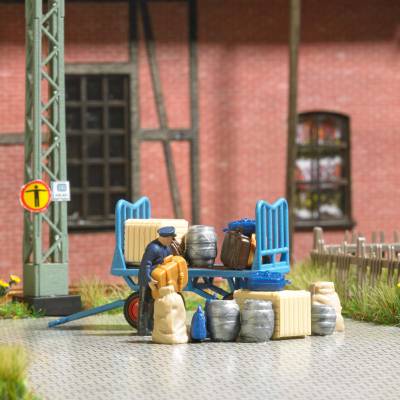 Busch AS charger un chariot