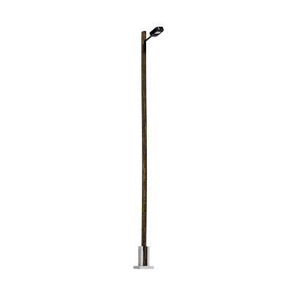 Busch Lampe gare carr&eacute; bois 103mm