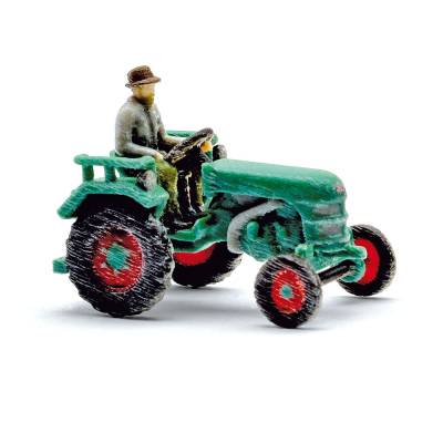 Busch Tracteur kramer avec figurine