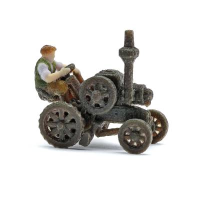 Busch Tracteur lanz avec figurine