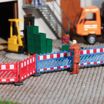 Busch Barri&egrave;res s&eacute;curit&eacute; blanc/rouge