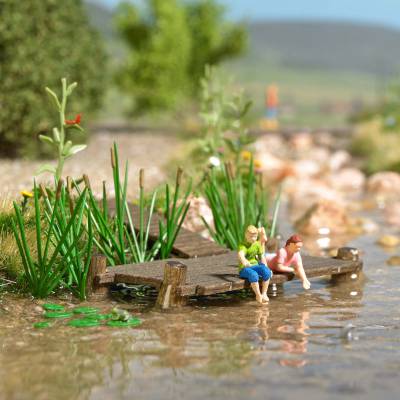 Busch Action set nourrir les poissons