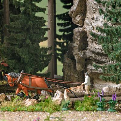 Busch Action set debardage du bois