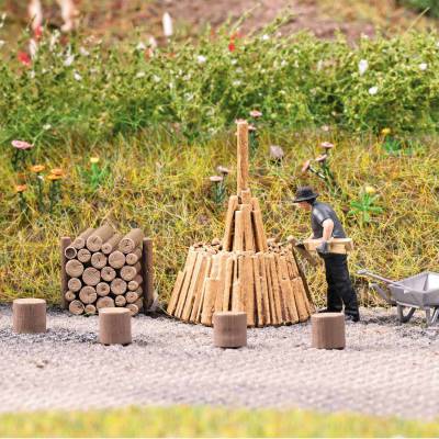 Busch As empilage de bois