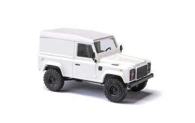 Busch Land rover defender 90 blanc