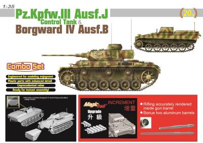 Dragon Panzer III Ausf.J & Borgward IV 