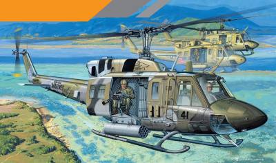 Dragon UH-1N Gunship 