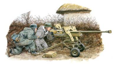 Dragon Canon et equipage antichar