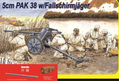Dragon PaK 38 et parachutistes 