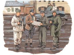 Dragon Officiers Allemands Karkov 1943
