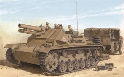 Dragon Obusier 15cm s.IG.33 sur Pz.III