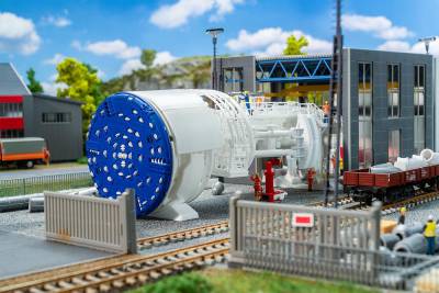 Faller Tunnelier en construction
