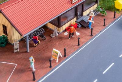 Faller Feuille routière Pavés clinkers