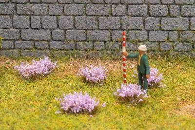 Faller Touffes de fleurs violet