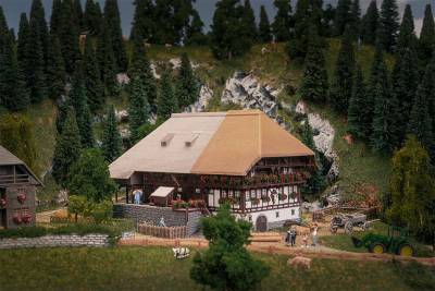 Faller Ferme for&ecirc;t noire avec figurine