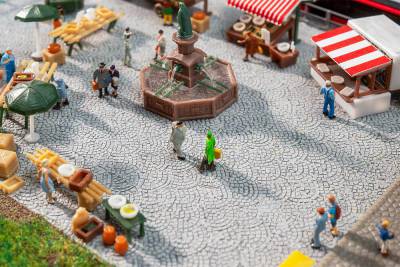 Faller Film routier Pavés romains