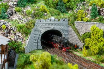 Faller 2 Portails de tunnel 2 voies