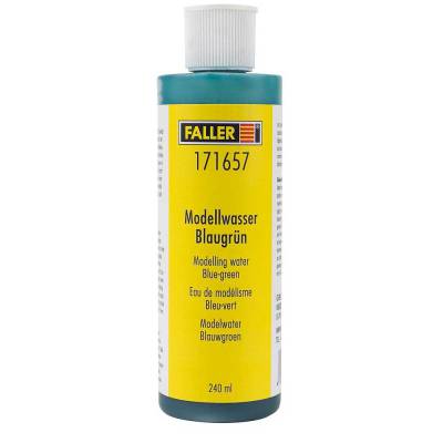 Faller Eau  mod&eacute;lisme bleu-vert
